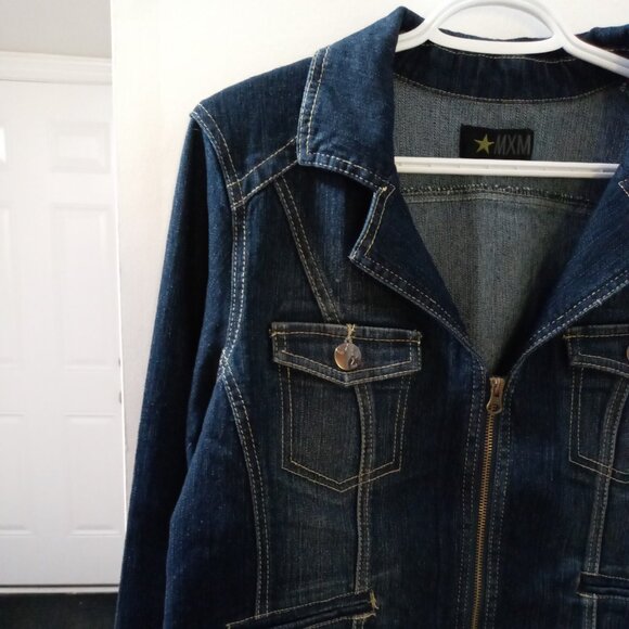 JACKET JEAN - BY MXM SIZE 14. WORN ONCE! - Picture 7 of 7